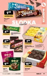 Gazetka promocyjna Netto - Od Piątku - Gazetka - ważna od 03.01 do 03.01.2026 - strona 17 - produkty: Puf, Cukier, Praliny, Słodka Chwila, Ananas, Wafle, Sękacz, Galaretki, Baton, Cukierki, Cappuccino, Gala, Kakao