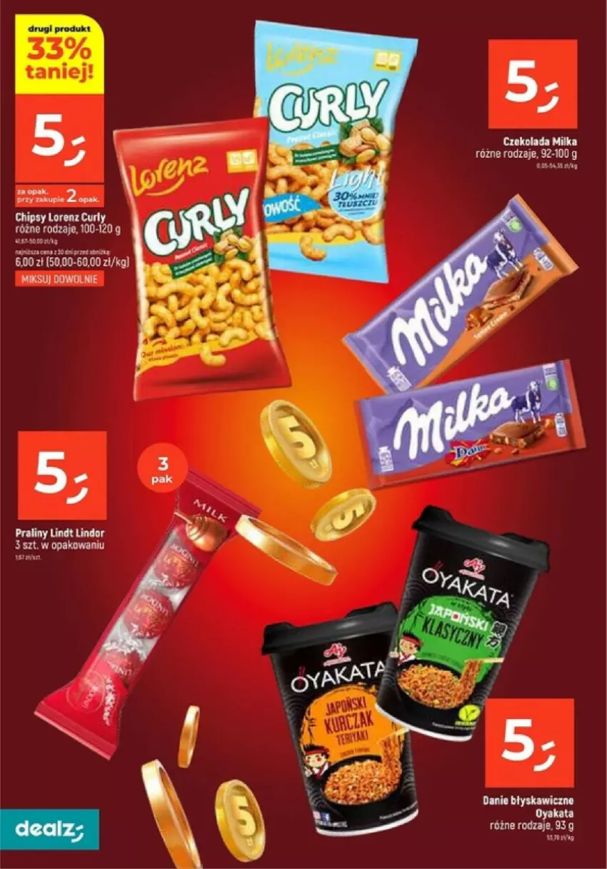 Gazetka promocyjna Dealz - ważna 16.01 do 21.01.2025 - strona 13 - produkty: Czekolada, Fa, Lindor, Lindt, Milka, Praliny