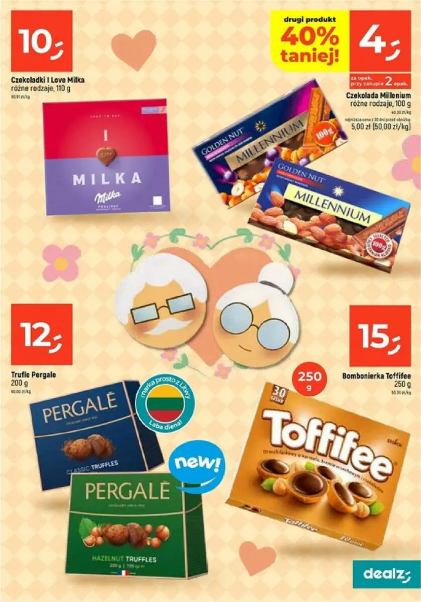 Gazetka promocyjna Dealz - ważna 16.01 do 21.01.2025 - strona 7 - produkty: Czekolada, Milka, Toffifee