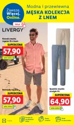 Gazetka promocyjna Lidl - GAZETKA - Gazetka - ważna od 27.05 do 27.05.2023 - strona 19 - produkty: Bermudy, Kosz, Koszula, Spodnie