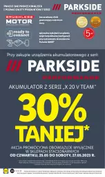 Gazetka promocyjna Lidl - GAZETKA - Gazetka - ważna od 27.05 do 27.05.2023 - strona 24 - produkty: Parkside, Ser, Akumulator