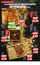Gazetka promocyjna Kaufland - Katalog Świąteczny - Gazetka - ważna od 24.12 do 24.12.2022 - strona 14 - produkty: Orzechy włoskie, Pistacje, Migdały, Napoje