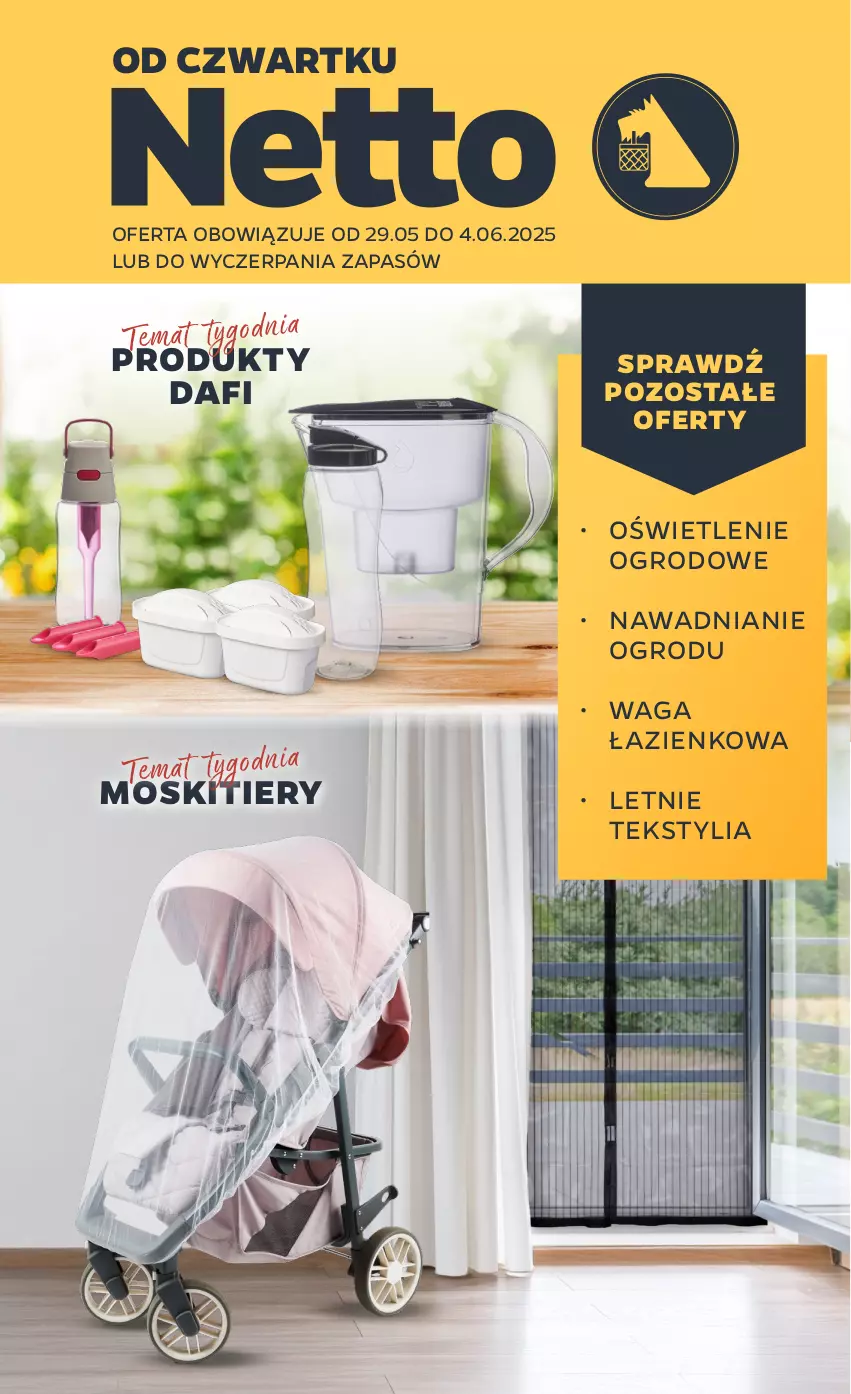 Gazetka promocyjna Netto - Od Czwartku Przemysłowa - ważna 29.05 do 04.06.2025 - strona 1 - produkty: Waga, Waga łazienkowa