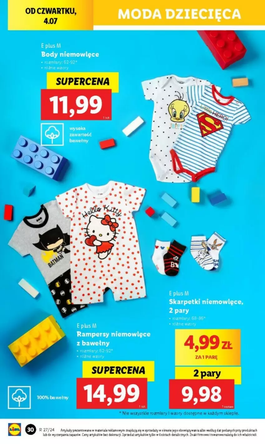 Gazetka promocyjna Lidl - ważna 01.07 do 06.07.2024 - strona 28 - produkty: Dzieci, Moda