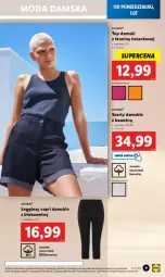 Gazetka promocyjna Lidl - Gazetka - ważna od 06.07 do 06.07.2024 - strona 52 - produkty: Top, Sok, Gin, Szorty, Legginsy, HP