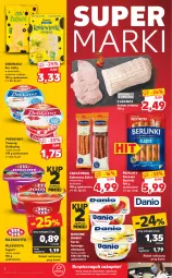 Gazetka promocyjna Kaufland - OFERTA TYGODNIA - Gazetka - ważna od 06.10 do 06.10.2021 - strona 8 - produkty: Piec, Ser, Danone, Twaróg, Jogurt, Président, Parówki, Twaróg delikatny, Mlekovita, Serek homogenizowany, Tarczyński, Serek, Morliny, Danio, Kabanos, Berlinki, Mleko