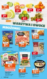 Gazetka promocyjna E Leclerc - Gazetka - ważna od 17.11 do 17.11.2025 - strona 4 - produkty: Feliciana, Pierogi, Warzywa, Frosta, Gin, Zupa, Paluszki rybne, Lody, Dr. Oetker, Pomelo, Pizza, Frytki, Ogród, Grejpfrut, Hortex