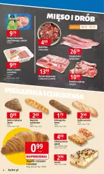Gazetka promocyjna E Leclerc - Gazetka - ważna od 17.11 do 17.11.2025 - strona 6 - produkty: Kurczak, Por, Croissant, Bagietka, Rogal, Boczek, Półbagietka, Chleb, Bułka, Boczek wieprzowy