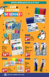 Gazetka promocyjna Aldi - Pełna oferta - Gazetka - ważna od 29.07 do 29.07.2023 - strona 36 - produkty: Długopis, Flamastry
