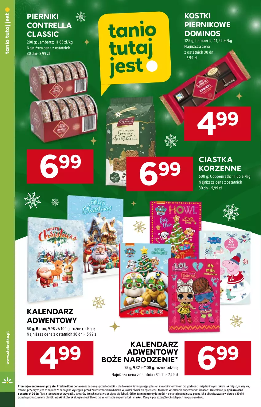 Gazetka promocyjna Stokrotka - Supermarket Opole/Radom - ważna 07.11 do 13.11.2024 - strona 24 - produkty: Ciastka, Jogurt, Jogurt naturalny, Kalendarz, Kalendarz adwentowy, Owoce, Piernik, Ser, Serek, Serek homogenizowany, Top, Warzywa