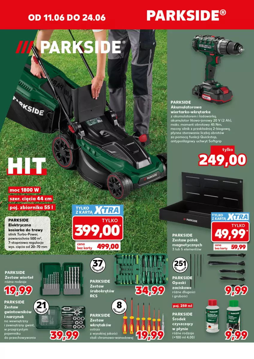 Gazetka promocyjna Kaufland - Kaufland - ważna 11.06 do 24.06.2026 - strona 16 - produkty: Akumulator, Kosiarka, Parkside, Sok, Tarka, Top, Wkręt, Wkrętarka