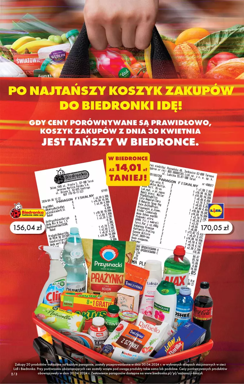Gazetka promocyjna Biedronka - Od Poniedziałku - ważna 06.05 do 11.05.2024 - strona 2 - produkty: Kosz, Por