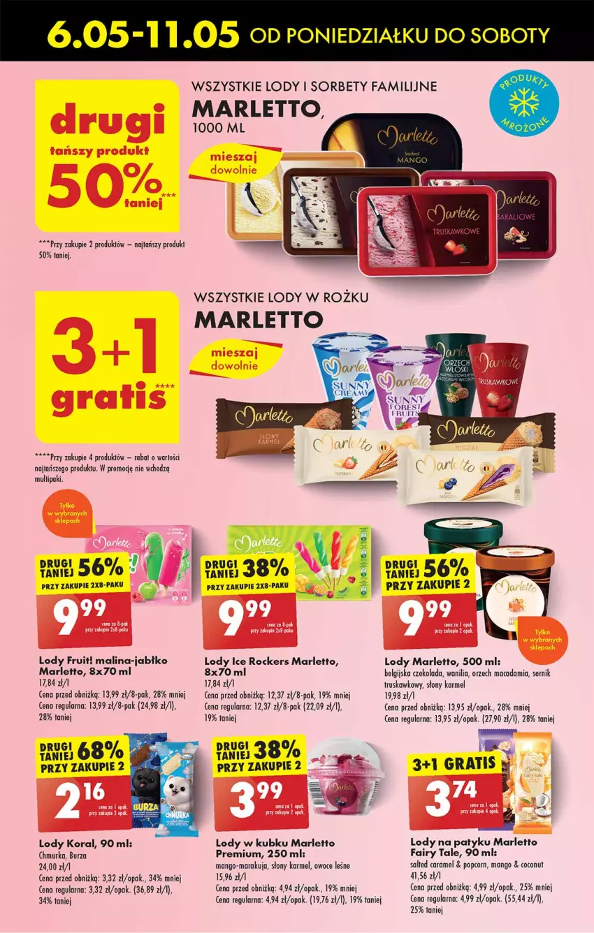 Gazetka promocyjna Biedronka - Od Poniedziałku - ważna 06.05 do 11.05.2024 - strona 31 - produkty: Czekolada, Fa, Fairy, LG, Lody, Mango, Owoce, Popcorn, Ser