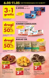 Gazetka promocyjna Biedronka - Od Poniedziałku - Gazetka - ważna od 11.05 do 11.05.2024 - strona 34 - produkty: Sos, Tera, Czekolada, E. Wedel, Donut, Mango, Kinder, Fa