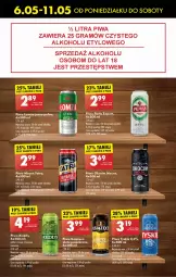 Gazetka promocyjna Biedronka - Od Poniedziałku - Gazetka - ważna od 11.05 do 11.05.2024 - strona 39 - produkty: Piwa, Piwo, Książęce, Por, Koc, Gra, Tyskie, Tatra, Perła, Redd's, Okocim