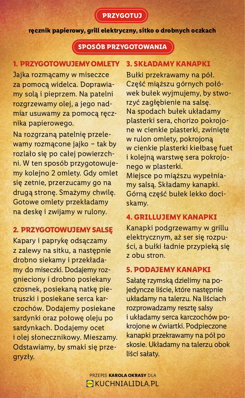 Gazetka promocyjna Lidl - TYDZIEŃ W STYLU IBERYJSKIM - ważna 12.07 do 16.07.2021 - strona 5 - produkty: Czosnek, Grill, Gry, Kapary, Kuchnia, Ocet, Olej, Olej słonecznikowy, Papier, Piec, Pieprz, Plasterki, Ręcznik, Sałat, Sardynki, Ser, Sitko, Talerz