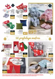 Gazetka promocyjna Carrefour - Gazetka Carrefour Prezenty - Gazetka - ważna od 24.12 do 24.12.2021 - strona 17 - produkty: Ser, Koc, Kapcie, Poszewka, Szlafrok, Ręcznik, Bieżnik, Znicz, Dzieci, Obrus