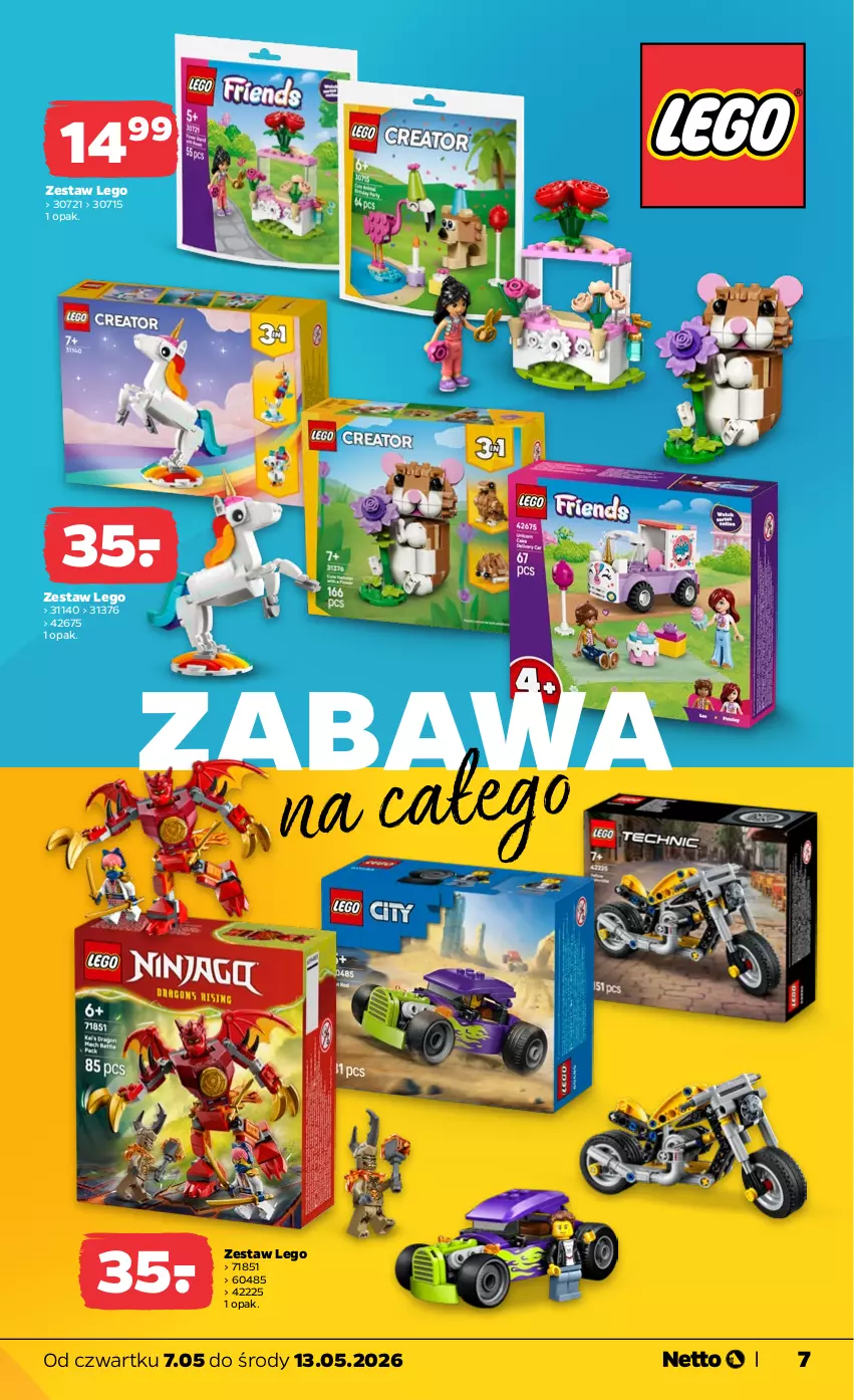Gazetka promocyjna Netto - Od Czwartku - ważna 07.05 do 13.05.2026 - strona 7 - produkty: LEGO