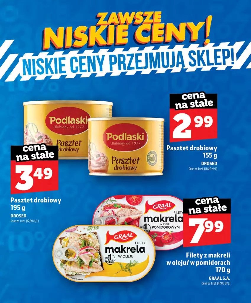 Gazetka promocyjna Topaz - Gazetka - ważna 01.07 do 01.12.2026 - strona 28 - produkty: Gra, Graal, Olej, Pasztet