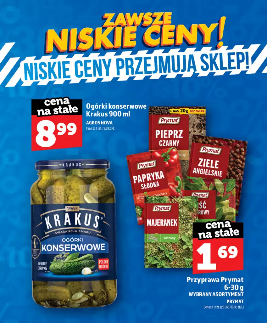 Gazetka promocyjna Topaz - Gazetka - ważna 01.07 do 01.12.2026 - strona 30 - produkty: Krakus, Ogórki konserwowe, Prymat, Ser