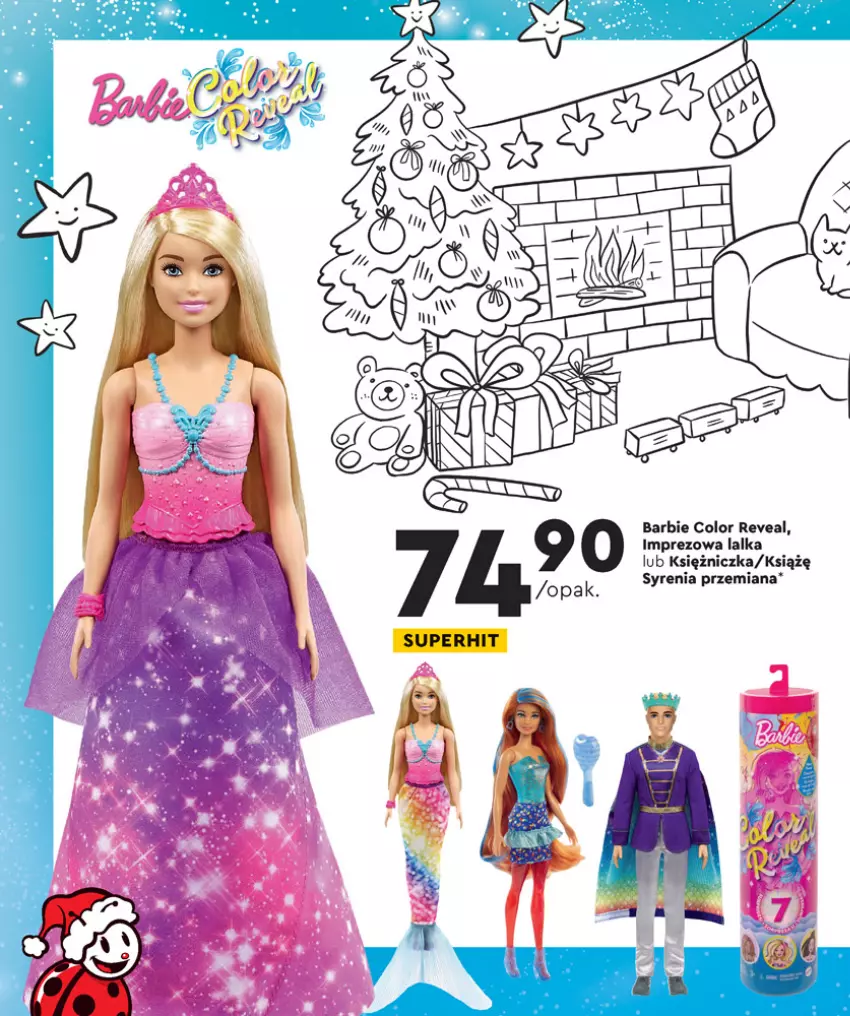 Gazetka promocyjna Biedronka - Kraina Zabawek - ważna 08.11 do 24.12.2021 - strona 64 - produkty: Barbie, Lalka