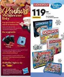 Gazetka promocyjna Biedronka - Kraina Zabawek - Gazetka - ważna od 24.12 do 24.12.2021 - strona 68 - produkty: Gry, Gra, Tran, Star Wars, Monopoly, Psi Patrol