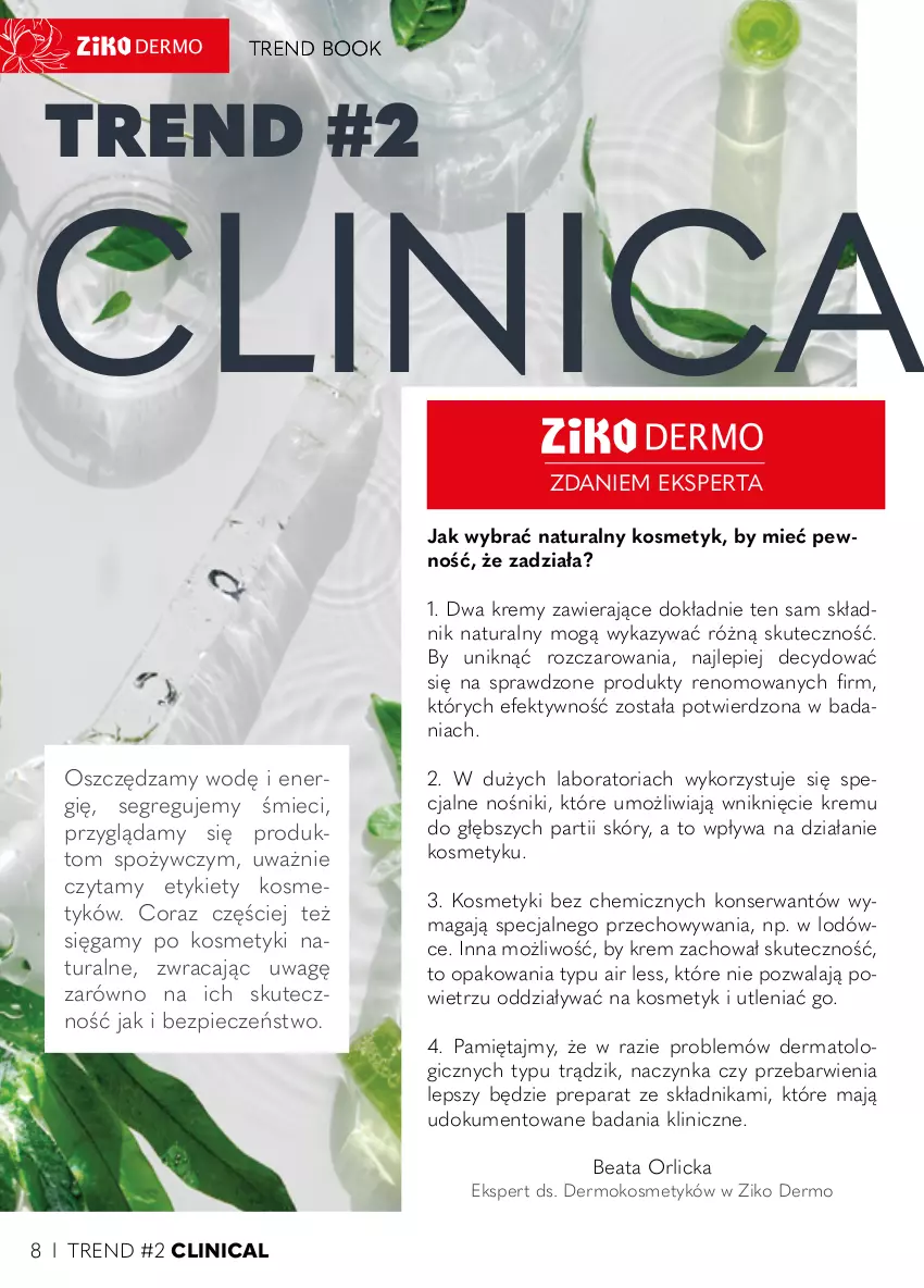 Gazetka promocyjna Ziko - 2021 - ważna 01.10 do 31.12.2021 - strona 8 - produkty: Clin, Mięta, Piec, Ser