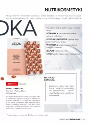 Gazetka promocyjna Ziko - 2021 - Gazetka - ważna od 31.12 do 31.12.2021 - strona 25 - produkty: Por, Mop, Kolagen, Lierac, Tablet, Cynk, Szafran, Suplement diety, Olej