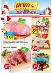Gazetka promocyjna Prim Market - Gazetka - ważna od 13.12 do 13.12.2023 - strona 1 - produkty: Papier, Szynka, Brownie