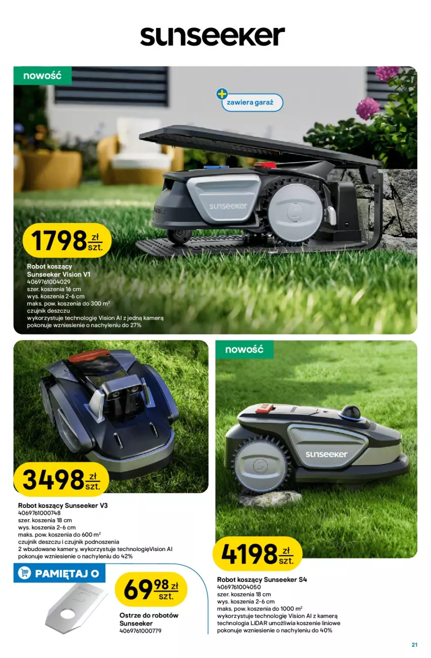 Gazetka promocyjna Castorama - Gazetka Łazienka 24.06-7.07 - ważna 24.06 do 07.07.2026 - strona 21 - produkty: Fa, Kamery, Kosz, Robot