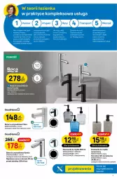 Gazetka promocyjna Castorama - Gazetka Łazienka 24.06-7.07 - Gazetka - ważna od 07.07 do 07.07.2026 - strona 3 - produkty: Bateria umywalkowa, Ser, Szczotka, Tran, Bateria, Dozownik