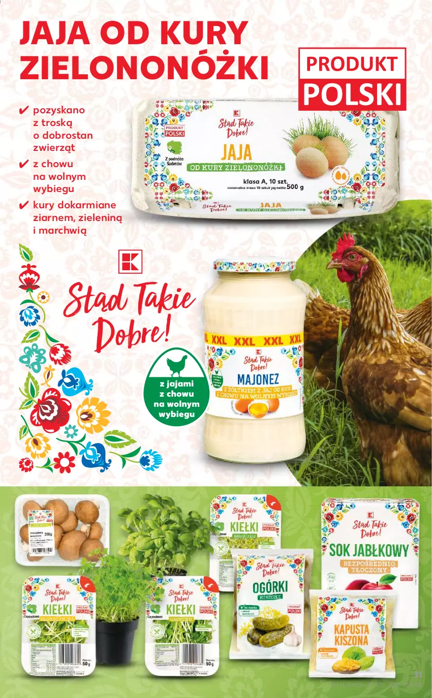 Gazetka promocyjna Kaufland - OFERTA TYGODNIA - ważna 25.03 do 30.03.2021 - strona 31 - produkty: Jaja, Karmi