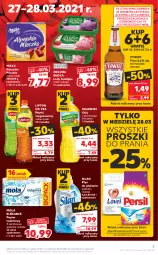 Gazetka promocyjna Kaufland - OFERTA TYGODNIA - Gazetka - ważna od 30.03 do 30.03.2021 - strona 3 - produkty: Piwa, Piwo, Kujawski, Gra, Papier, Ice tea, Papier toaletowy, Lody, Silan, Mleczko, Płyn do płukania, Lipton, Mola, Zielona Budka, Napój niegazowany, Waga, Napój, Olej, Milka, Fa