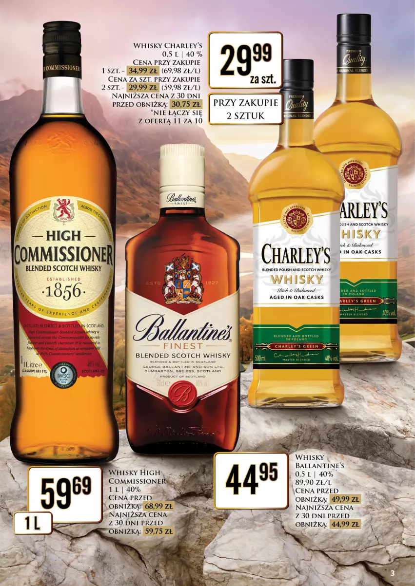 Gazetka promocyjna Dino - Oferta alkoholowa - ważna 16.10 do 17.10.2026 - strona 3 - produkty: Rum, Whisky