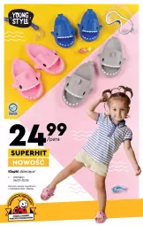 Gazetka promocyjna Biedronka - Okazje tygodnia - Gazetka - ważna od 11.05 do 11.05.2022 - strona 4 - produkty: Klapki, Dzieci