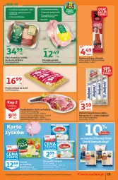 Gazetka promocyjna Auchan - Hiperoszczędzanie z markami Auchan Hipermarkety - Gazetka - ważna od 06.10 do 06.10.2021 - strona 15 - produkty: Mozzarella, Kurczak, Ser, Por, Parówki, Tusz, Rosół, Kotlet, Galbani, Kabanos, Olewnik, Fa