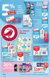 Gazetka promocyjna Auchan - Hiperoszczędzanie z markami Auchan Hipermarkety - Gazetka - ważna od 06.10 do 06.10.2021 - strona 26 - produkty: Rum, Mop, Papier, Pieluchy, Kret, Papier toaletowy, Vileda, Chusteczki, Dzieci