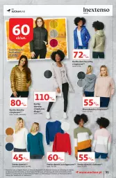 Gazetka promocyjna Auchan - Hiperoszczędzanie z markami Auchan Hipermarkety - Gazetka - ważna od 06.10 do 06.10.2021 - strona 31 - produkty: Sweter, Acer, Kurtka, Cars, Bluza