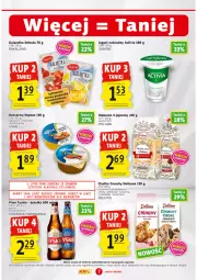 Gazetka promocyjna Prim Market - Gazetka - Gazetka - ważna od 21.04 do 21.04.2021 - strona 7 - produkty: Piwa, Piwo, Piec, Sałatka, Makaron, Ciastka, Jogurt naturalny, Sok, Ser, Mus, Gra, Paprykarz, Danone, Jogurt, Papryka, Tyskie, Activia, Sałat, Isana, Delecta, Paprykarz szczeciński, Graal, Bakalland