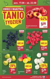 Gazetka promocyjna Aldi - Pełna oferta - Gazetka - ważna od 21.08 do 21.08.2026 - strona 5 - produkty: Piec, Warzywa, Isla, Maliny, Brzoskwinie, Owoce, LG, Fa