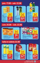 Gazetka promocyjna Aldi - Pełna oferta - Gazetka - ważna od 21.08 do 21.08.2026 - strona 9 - produkty: Domestos, Kujawski, Sok, Ser, Mus, Gra, Sokołów, Ananas, Kawa, Adidas, Szynka, Konfitura, Fairy, Zmywarki, Olej, Fa