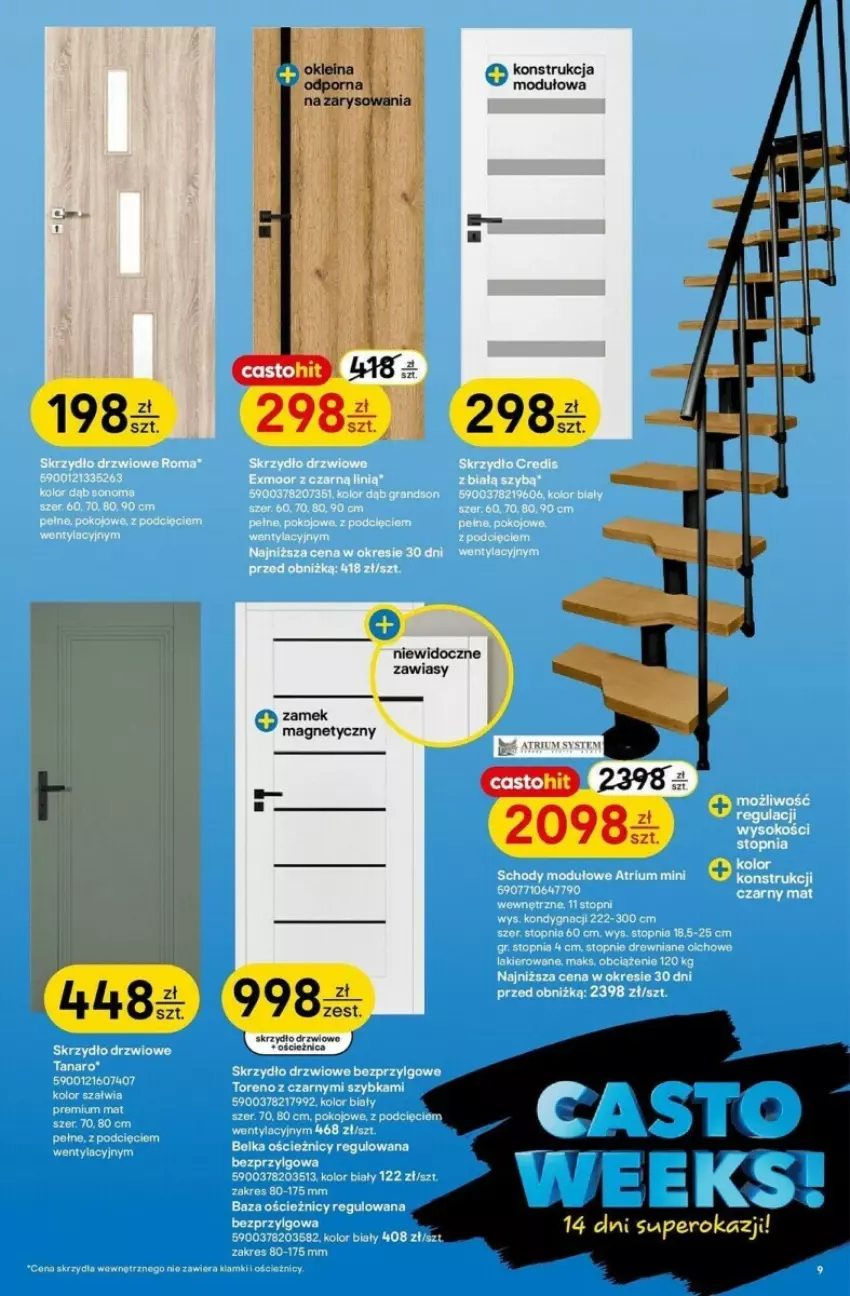 Gazetka promocyjna Castorama - ważna 20.11 do 03.12.2024 - strona 22 - produkty: Drzwi, Por, Skrzydło drzwiowe