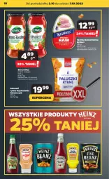 Gazetka promocyjna Netto - Artykuły spożywcze - Gazetka - ważna od 07.10 do 07.10.2023 - strona 18 - produkty: Krakus, Sos, Ser, Paluszki rybne, Szynka konserwowa, Szynka
