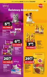 Gazetka promocyjna Netto - Artykuły spożywcze - Gazetka - ważna od 07.10 do 07.10.2023 - strona 25 - produkty: Kurczak, Whiskas, Tuńczyk, Przysmak dla kota, Pedigree, Przysmak dla psa
