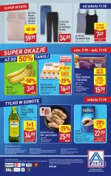 Gazetka promocyjna Aldi - Oferta specjalna - Gazetka - ważna od 11.10 do 11.10.2025 - strona 10 - produkty: Banany, Top, Por, Gin, Gra, Papier, Pościel, Jaja, Mięsne specjały, O nas, Filet z piersi indyka, Papier toaletowy, Prima, Oliwa z oliwek, Monini, Biuro, Fa, Oliwa