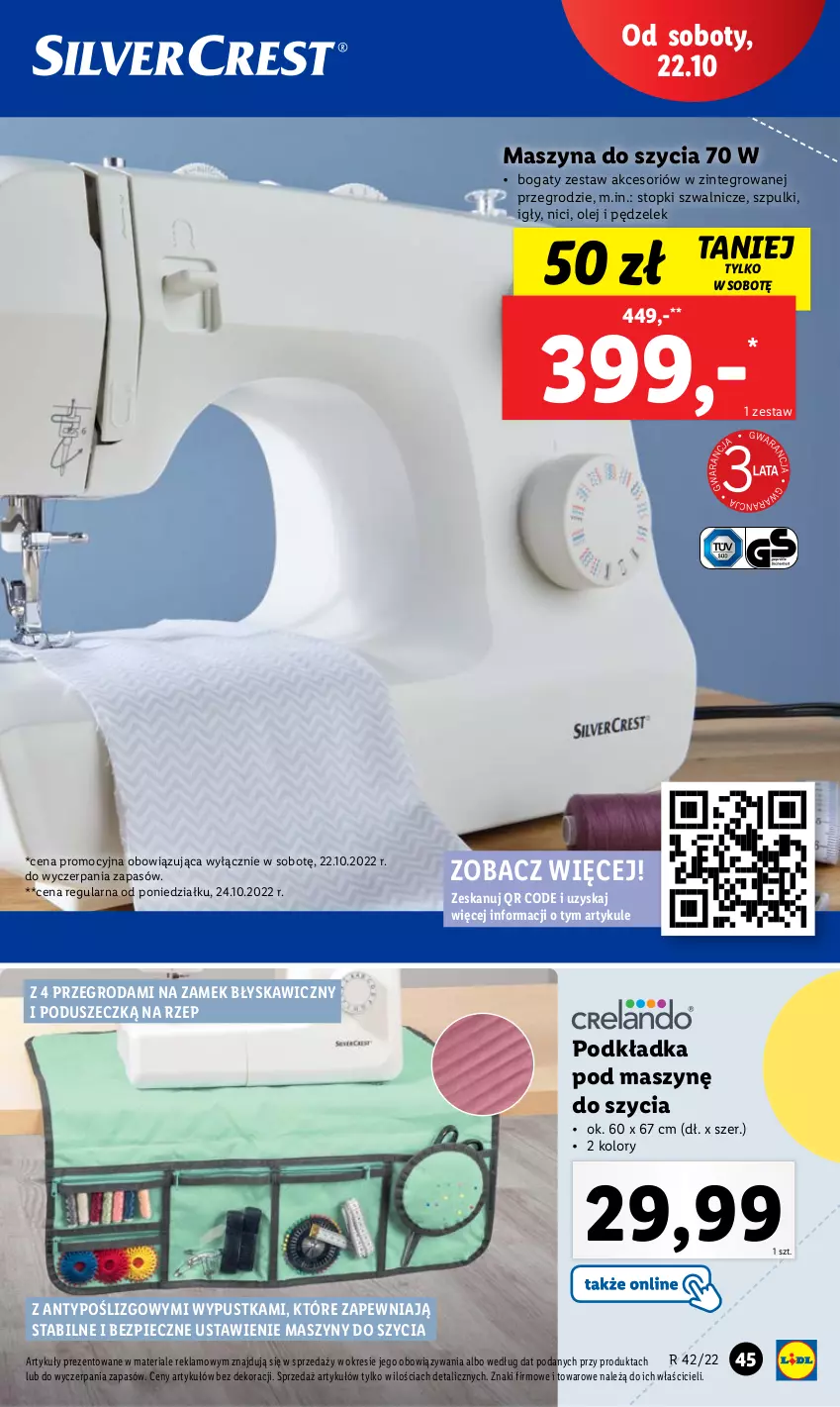 Gazetka promocyjna Lidl - GAZETKA - ważna 17.10 do 22.10.2022 - strona 51 - produkty: Olej, Piec, Podkład, Podkładka, Szyna, Szyny, Top