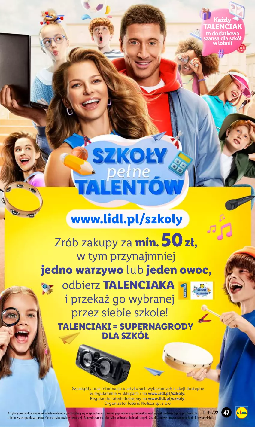 Gazetka promocyjna Lidl - GAZETKA - ważna 17.10 do 22.10.2022 - strona 53 - produkty: Ole!