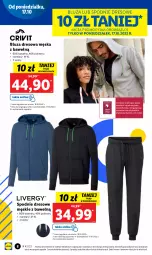 Gazetka promocyjna Lidl - GAZETKA - Gazetka - ważna od 22.10 do 22.10.2022 - strona 10 - produkty: Dres, Spodnie, Bluza, Spodnie dresowe, Bluza dresowa