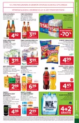 Gazetka promocyjna Stokrotka - Supermarket - Gazetka - ważna od 29.07 do 29.07.2026 - strona 43 - produkty: Piwa, Piwo, Sok pomarańczowy, Książęce, Nałęczowianka, Warzywa, Sok, Mus, Koc, Gra, Napój energetyczny, Chipsy, Coca-Cola, Tyskie, Lack, Optima, Crunchips, Oshee, Fanta, Owoce, Woda, Sprite, Okocim, Napój, Mięso, Grejpfrut, Hortex, Fa