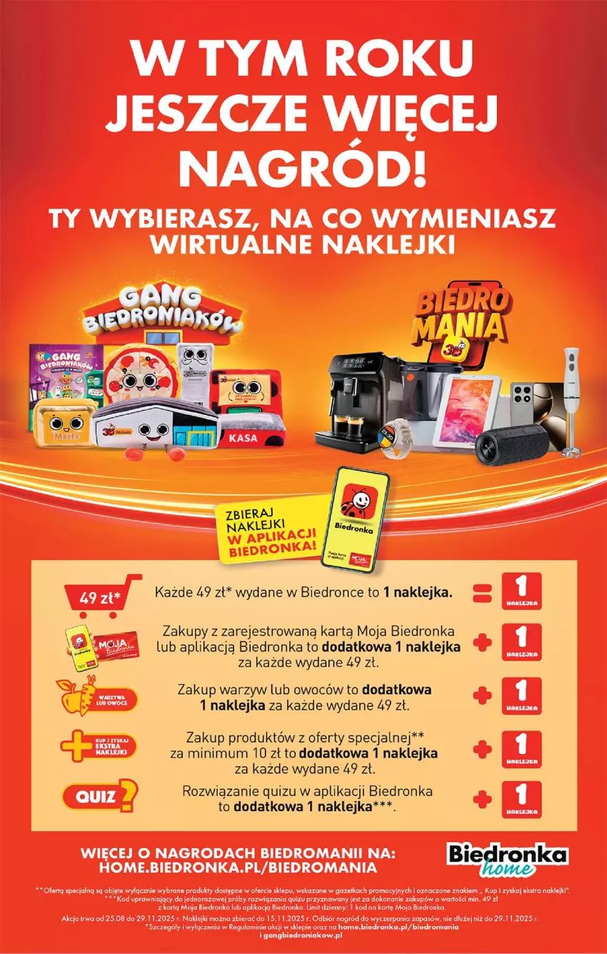 Gazetka promocyjna Biedronka - Od Poniedziałku - ważna 20.10 do 25.10.2025 - strona 35 - produkty: Klej, Quiz